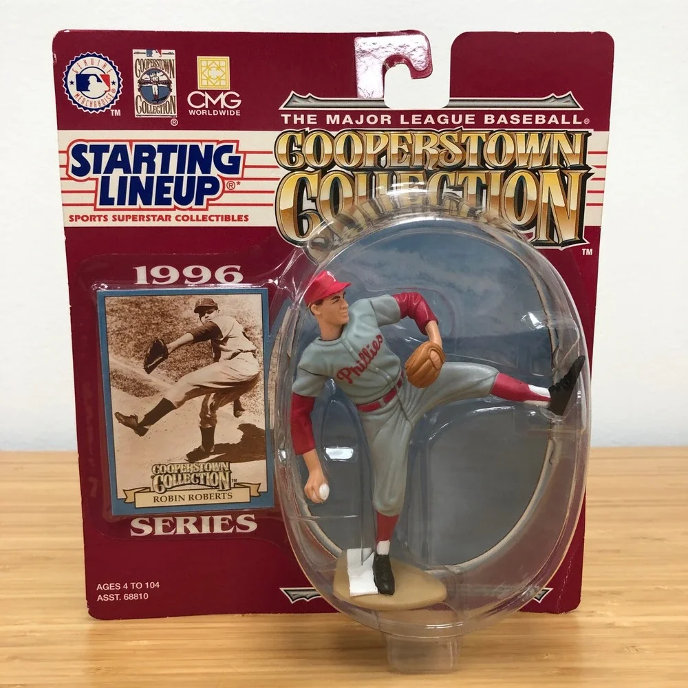 Kenner Starting Lineup Action Figure Robin Roberts Phillies 1996 Cooperstown Red